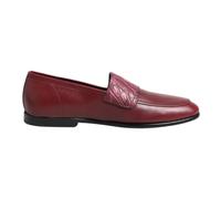 Dolce & Gabbana - Chaussures Formelles en Cuir Bordeaux - Homme - Chaussures - Brun - Taille: 40 EU