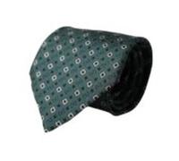 Dolce & Gabbana - Cravate en Soie Verte avec Logo - Homme - Accessoires - Vert - Taille: ONE Size