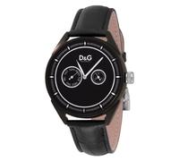 Dolce & Gabbana - DW0420 - Montre Homme - Quartz - Chronographe - Bracelet cuir noir