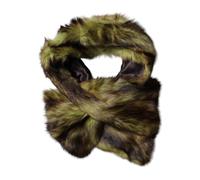 Dolce & Gabbana - Écharpe Châle de Luxe en Fourrure - Femme - Accessoires - Multicolore - Taille: ONE Size