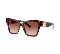 Dolce & Gabbana Femme DG4470 502/13 Lunettes de soleil Acétate Tortue Marron Carré Normale Ombré