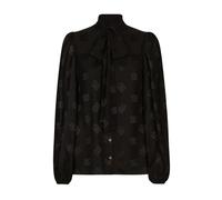 Dolce & Gabbana, Femme, Blouses et Chemises, Noir, Taille: 38 FR Chemise Casual en Coton