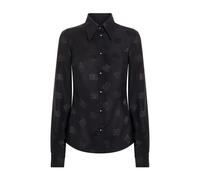 Dolce & Gabbana, Femme, Blouses et Chemises, Noir, Taille: 44 FR Chemise Décontractée en Coton de Couleurs Variées