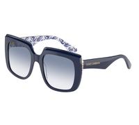 Dolce & Gabbana Femme DG4414 341419 Lunettes de soleil Acétate Bleu Bleu Carré Normale Ombré