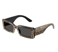 Dolce & Gabbana Femme DG4416 316387 Lunettes de soleil Acétate Noir Gris Carré Normale