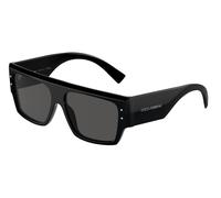 Dolce & Gabbana Femme DG4459 501/87 Lunettes de soleil Acétate Noir Gris Carré Normale