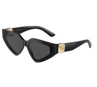 Dolce & Gabbana Femme DG4469 501/87 Lunettes de soleil Acétate Noir Gris Papillon Normale