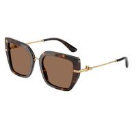 Dolce & Gabbana Femme DG4474 502/73 Lunettes de soleil Acétate Tortue Marron Papillon Normale