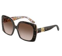 Dolce & Gabbana Femme DG4475 321713 Lunettes de soleil Acétate Tortue Marron Carré Normale Ombré