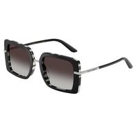 Dolce & Gabbana Femme DG4491 33728G Lunettes de soleil Acétate Noir Gris Carré Normale Ombré
