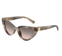 Dolce & Gabbana Femme DG4497 34493B Lunettes de soleil Acétate Gris Rose Cat Eye Normale Ombré