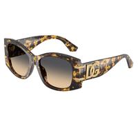 Dolce & Gabbana Femme DG4501 33302Q Lunettes de soleil Acétate Tortue Jaune Papillon Normale Ombré