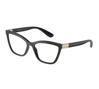 Dolce & Gabbana Femme DG5076 501 Montures optiques Nylon Noir Transparent Cat Eye Normale