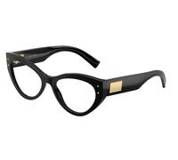 Dolce & Gabbana Femme Dolce & Gabbana DG3403 501 Montures optiques Acétate Noir Cat Eye Normale