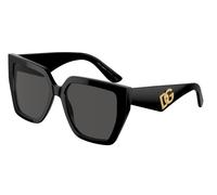 Dolce & Gabbana Femme Dolce & Gabbana DG4438 501/87 Lunettes de soleil Acétate Noir Gris Carré Normale