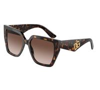 Dolce & Gabbana Femme Dolce & Gabbana DG4438 502/13 Lunettes de soleil Acétate Tortue Marron Carré Normale Ombré