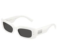 Dolce & Gabbana Femme Dolce & Gabbana DG4479 331287 Lunettes de soleil Acétate Blanc Gris Carré Normale
