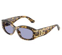 Dolce & Gabbana Femme Dolce & Gabbana DG4502 33301A Lunettes de soleil Acétate Tortue Violet Ronde Normale