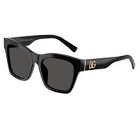 Dolce & Gabbana Femme Dolce & Gabbana DG4512 501/87 Lunettes de soleil Acétate Noir Gris Carré Normale