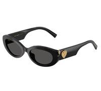 Dolce & Gabbana Lunettes de soleil DG4537 Femme Acétate Noir Verres gris 53 mm