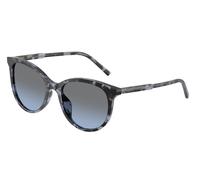 Dolce&Gabbana Femme Sunglass DG4540 - Couleur du Monture: Havana bleu, Couleur de Lentille: Dégradé Bleu