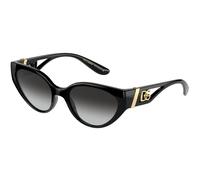 Dolce & Gabbana Femme Dolce & Gabbana DG6146 501/8G Lunettes de soleil Nylon Noir Gris Cat Eye Normale Ombré
