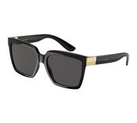 Dolce & Gabbana Femme DG6165 501/87 Lunettes de soleil Nylon Noir Gris Carré Normale