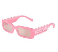 Dolce & Gabbana Femme Dolce & Gabbana DG6187 3262/5 Lunettes de soleil Injecté Rose Rose Carré Normale