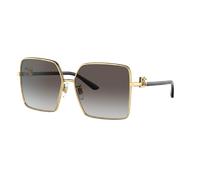 Dolce&Gabbana Femme Sunglass DG2279 - Couleur du Monture: Or, Couleur de Lentille: Noir dégradé Gris clair