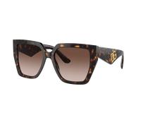 Dolce&Gabbana Femme Sunglass DG4438 - Couleur du Monture: Havana, Couleur de Lentille: Dégradé Marron
