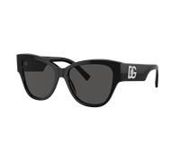 Dolce&Gabbana Femme Sunglass DG4449 - Couleur du Monture: Noir, Couleur de Lentille: Gris foncé