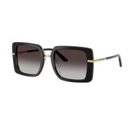 Dolce&Gabbana Femme Sunglass DG4491 - Couleur du Monture: Noir sur Léopard, Couleur de Lentille: Dégradé Gris
