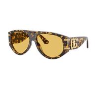 Dolce&Gabbana Femme Sunglass DG4499 - Couleur du Monture: Jaune Havana, Couleur de Lentille: Jaune