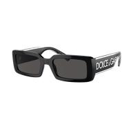 Dolce&Gabbana Femme Sunglass DG6187 - Couleur du Monture: Noir, Couleur de Lentille: Gris foncé