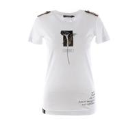 Dolce & Gabbana, Femme, Tops, Blanc, Taille: 42 FR Lily T-shirt Manches Courtes