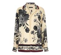 Dolce & Gabbana - Flower Bouquet-Print Twill Shirt - Homme - Chemises - Multicolore - Taille: 2XL