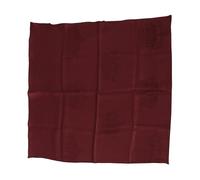 Dolce & Gabbana - Foulard en soie avec logo gaufré - Homme - Accessoires - Rouge - Taille: ONE Size