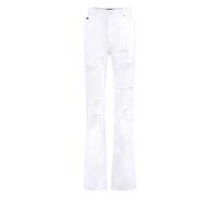 Dolce & Gabbana - G8Jq3 Jean Jambe Droite - Femme - Jeans - Blanc - Taille: 36 FR