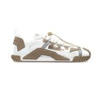 Dolce & Gabbana, Homme, Chaussures, Blanc, Taille: 40 EU Baskets avec logo