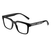 Dolce & Gabbana Homme DG5101 501 Montures optiques Nylon Noir Transparent Carré Normale