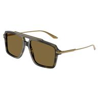 Dolce & Gabbana Homme Dolce & Gabbana DG4477 3447S7 Lunettes de soleil Acétate Vert Marron Pilote Normale