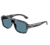 Dolce & Gabbana Homme Dolce & Gabbana DG4507 3445/1 Lunettes de soleil Acétate Tortue Gris Pilote Normale