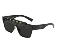 Dolce & Gabbana Homme Dolce & Gabbana DG6125 501/M Lunettes de soleil Nylon Noir Gris Carré Normale