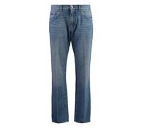 Dolce & Gabbana, Homme, Jeans, Bleu, Taille: M Jean Classique en Denim avec Logo Arrière