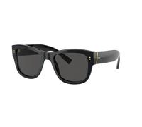 Dolce&Gabbana Homme Sunglass DG4338 - Couleur du Monture: Noir, Couleur de Lentille: Gris foncé