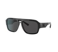 Dolce&Gabbana Homme Sunglass DG4403 - Couleur du Monture: Noir, Couleur de Lentille: Gris foncé