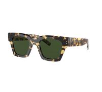 Dolce&Gabbana Homme Sunglass DG4413 - Couleur du Monture: Yellow Havana/Crystal, Couleur de Lentille: Vert