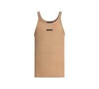 Dolce & Gabbana, Homme, Tops, Beige, Taille: M Débardeur en coton avec étiquette