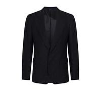 Dolce & Gabbana, Homme, Vestes, Noir, Taille: M Ensemble tailleur croisé en soie Mikado Shantung