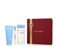 Dolce & Gabbana Light Blue EDT 100 ml + EDT MINI 10 ml + Crème corps 50 ml
